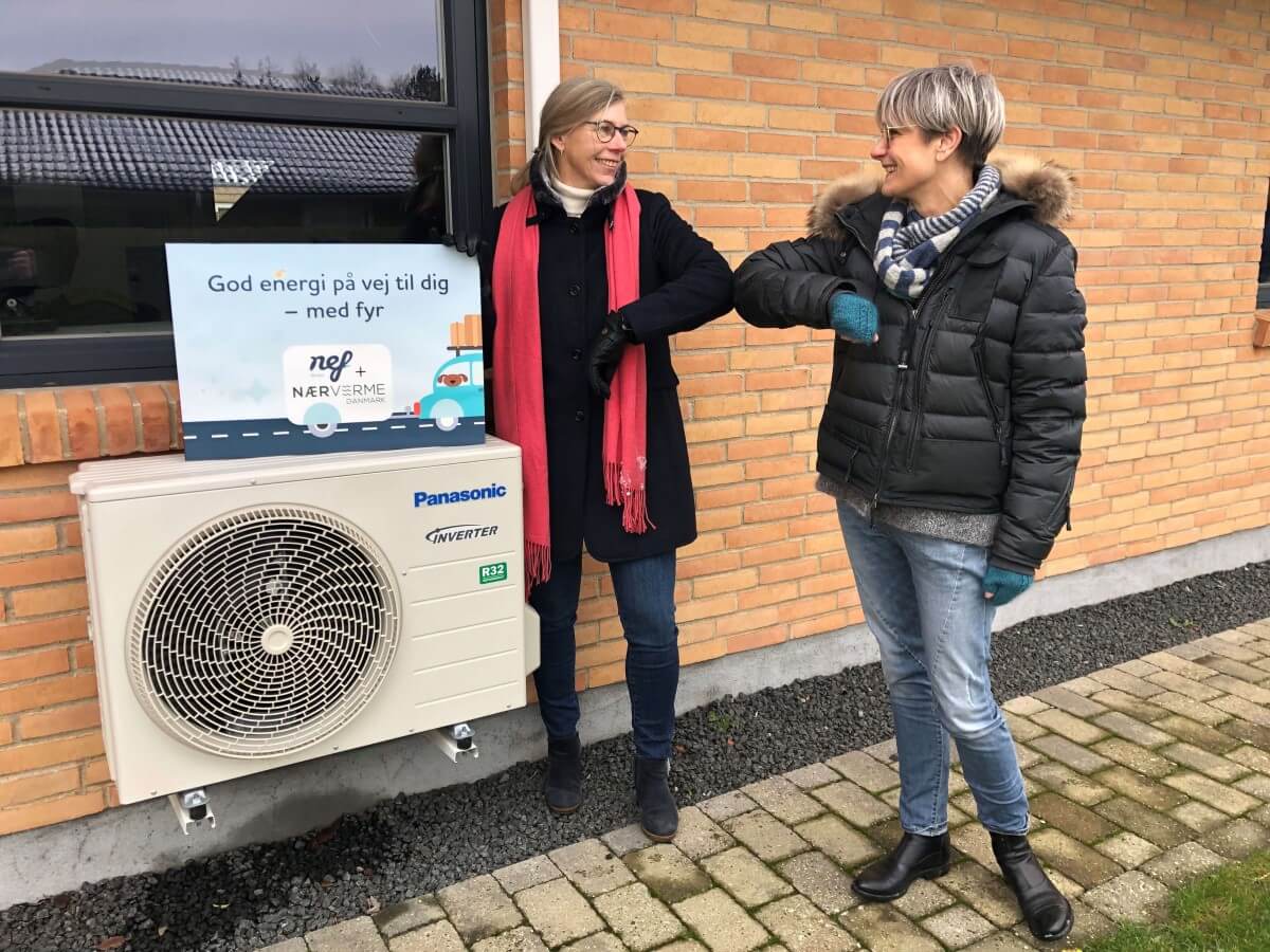 nef og Nærvarme Danmark indgår samarbejde om varmepumper på abonnement
